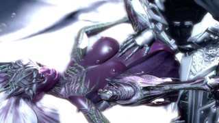 Alien lubrique voulait une bite humaine dans l’espace ~ Second Life