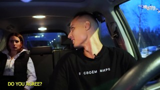 Fake Taxi Strip Game Youtube Show: Playing Naughty with a Hottie