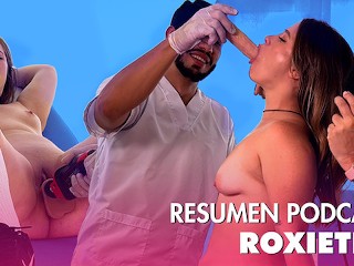 La Rubia Culona Roxie_gates8 Baña De SQUIRT 💦 a Su Doctor Fantasia Cumplida Juan Bustos Podcast