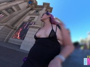 Preview 3 of Sheer Bikini Top in Vegas - Public Flashing MILF