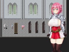 【聖騎士リアナ 監獄島の女○剣闘士 実況(体験版)】爆乳女戦士が下半身丸出し状態でエロいことされまくる！(負けイベはアニメーション！ファンタジーエロゲー) - Screenshot 1 of 16 - 巨乳