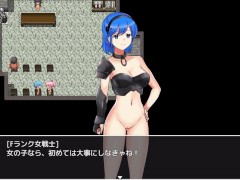 【聖騎士リアナ 監獄島の女○剣闘士 実況(体験版)】爆乳女戦士が下半身丸出し状態でエロいことされまくる！(負けイベはアニメーション！ファンタジーエロゲー) - Screenshot 5 of 16 - 爆乳