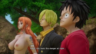 One Piece Odyssey Nude Mod gameplay Part 3 [18+] Adult Mod Gameplay Walkthrough