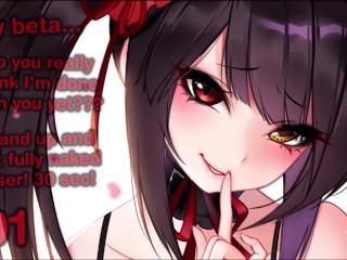 Cita Con TU Waifu Favorito Kurumi Hentai JOI CEI (Femdom / Humillación Pies / Axilas)