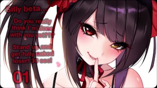 Take A Date With Your Best Waifu Kurumi Hentai Joi Cei Humiliation Under Your Arms And Feet