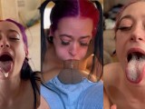 The BEST Oral Creampie Compilation!! 38 HUGE COCK Cumshots By A Snowbunny THROATGOAT!