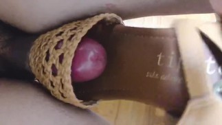 Cum in shoes