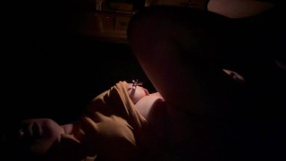 Masturbating inside mom’s car trunk at midnight