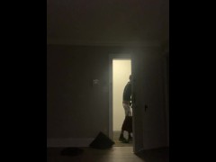 WYD IF YOU SEE ME WITH MY LONG DICK IN MY TOY WALKING PAST MY FRONT DOOR