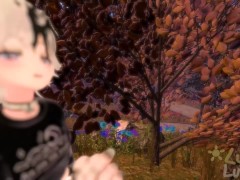 POV Park date with horny femboy gets risky...