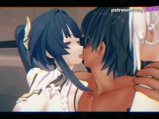 Preview 1 of Honkai Impact - Kiana And Mei In Gangbang And A Lot Of Sexual Bitch!