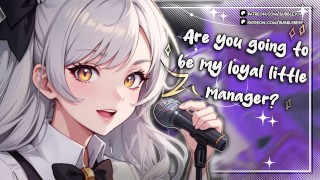 "I love teasing you Manager..." Your idol owns you after making a secret deal | SPH | Audio Roleplay