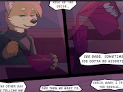 Preview 2 of Furry Comic Dub: House Warming (Slice of Life, 18+) (Furry Comics, Furries, Furry Sex, Furry)