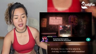 YOU CAN ONLY FUCK THE WAITRESSES DURING THE WEEKENDS - ExotiqFox JOI Plays Fap Nights and Frenni's