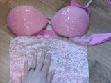 Let's try on these bra and panties my OF