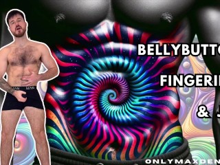 Bellybutton Fingering & JOI