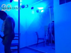 Carnival dance at the motel.