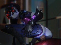Widowmaker is enjoying a juicy one! [Overwatch] (darkholestuff) - Screenshot 13 of 16 - Animated Porn
