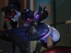 Widowmaker is enjoying a juicy one! [Overwatch] (darkholestuff) - Screenshot 16 of 16 - Overwatch