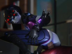 Widowmaker is enjoying a juicy one! [Overwatch] (darkholestuff) - Screenshot 7 of 16 - Widowmaker
