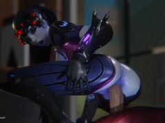 Widowmaker is enjoying a juicy one! [Overwatch] (darkholestuff) - Screenshot 8 of 16 - Animated Porn
