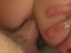 Poppy Morgan loves taking a hard cock in her pussy and ass