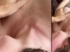 Rapid Dress-up Turns into Wild Homemade Creampie Sex