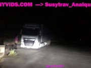 Preview 5 of teasing a truck driver for his cum
