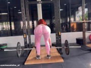 Preview 2 of Fitness Girl Went To Workout With Anal Plug In Her Ass And Then Was Fucked, Sweetie Fox Anal