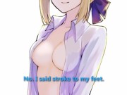 Preview 2 of Saber expects perfect obedience from her pet Hentai femdom CEI