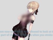 Preview 4 of Saber expects perfect obedience from her pet Hentai femdom CEI