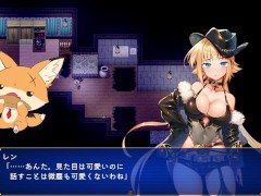 【エロゲー怪盗レン(体験版)実況】金髪爆乳女怪盗がおっぱい揉まれまくりエッチなことされまくる！(やまなし娘ファンタジー同人エロゲー) - Screenshot 2 of 16 - Hentai