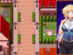 【エロゲー怪盗レン(体験版)実況】金髪爆乳女怪盗がおっぱい揉まれまくりエッチなことされまくる！(やまなし娘ファンタジー同人エロゲー) - Screenshot 8 of 16 - Hentai Bigtits