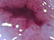 Preview 3 of Cervix Throbbing, Dilated, Heartbeat, Extreme Close-up, Stunning, ASMR