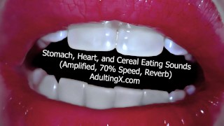 Gigantessa che mangia suoni ASMR - Solo audio - Sophie Adulting