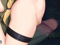 Loop queen - Two sexy blonde hotties fucking with orcs