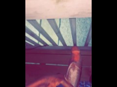 Outside Playing with my Dick