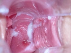 Cervix Display and Speculum Play - Screenshot 13 of 16 - Contractions