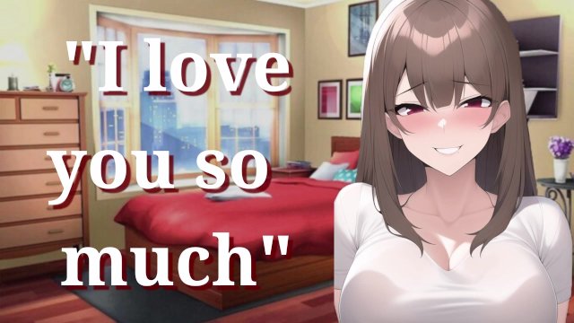 Yandere Girlfriend Cuddles And Kisses You As You Wake Up
