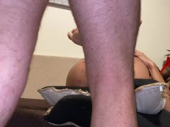 She has such a small pussy that my ass twitches when I inject the crempie