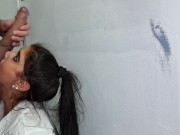 Preview 4 of This beautiful Argentine girl ends up with a face full of cum