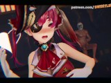 Houshou Marine Virtual YouTuber In Sensual Dance!
