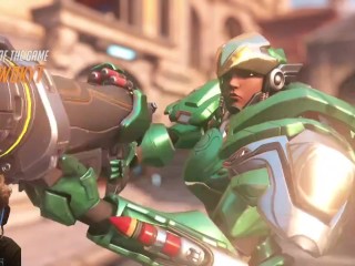 Pharah from Overwatch Dominates