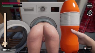 Volledige gameplay - Stiefmoeder kwam vast te zitten in de wasmachine