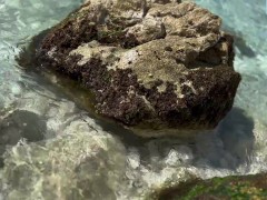 Footjob and cumshot in feet