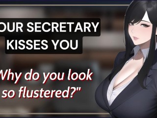 Sua Secretária Hot Faz Um Movimento Em Você