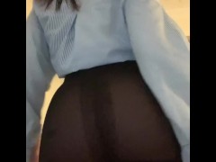 Perfect body in blue cloth🥵