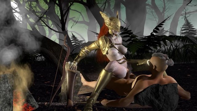 Malenia Rides on Top in the Forest Loop  Elden Ring Parody
