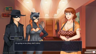 Milf’s Plaza : Zoro et Catwoman cosplay sexe dans un bâtiment abandonné - épisode 16
