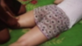 I massaged her gently and erotically until my saliva came out and put my dick into the homeless woma